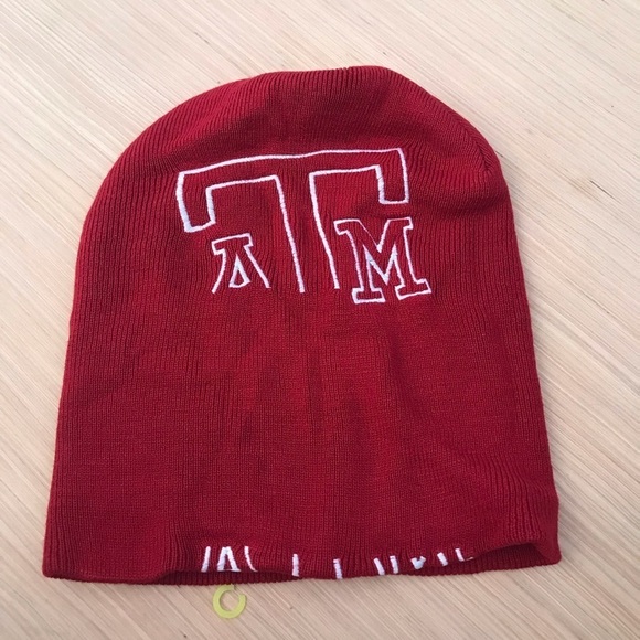 Drew Pearson Marketing Texas A&M Aggie Maroon Beanie - Picture 3 of 6